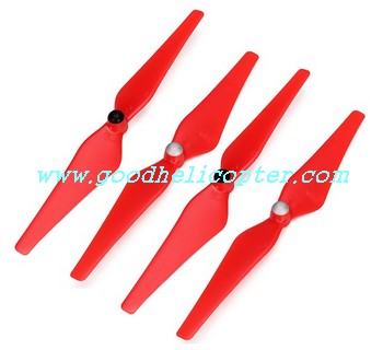 CX-20 quad copter parts CX-20-018 Red color Blades (2pcs clockwise + 2pcs anti-clockwise)